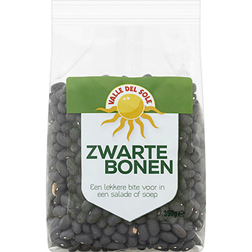 Valle del sole Schwarze Bohnen 350g