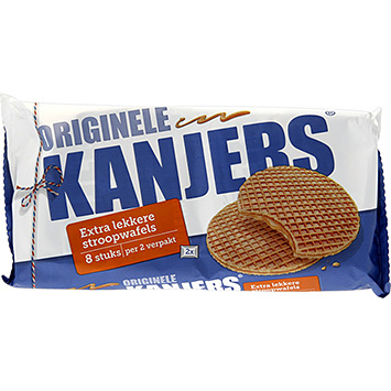 Kanjers Gaufres Hollandaises au sirop extra larges 320g