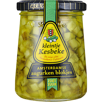 Kesbeke Kleintje' cubitos de pepinillo Amsterdam 235g