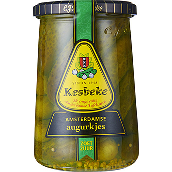 Kesbeke Amsterdam pickles sött och surt 580g