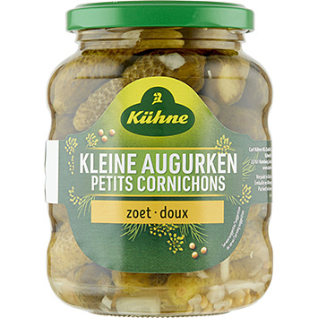 Kühne Små pickles søde 330g