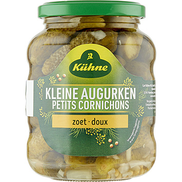 Kühne Pepino em vinagre doces pequenos 330g