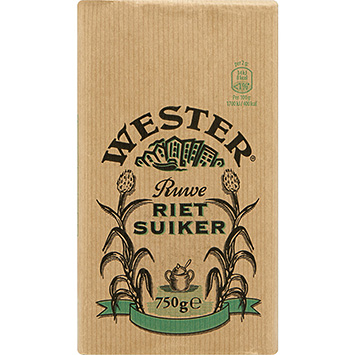 Wester Raw cane sugar 750g