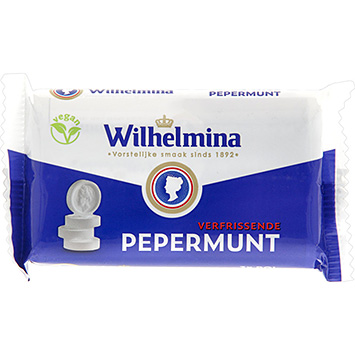 Wilhelmina Uppfriskande vegansk pepparmynta 120g