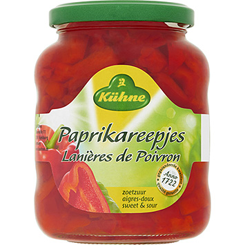 Kühne Tiras de pimiento 320g