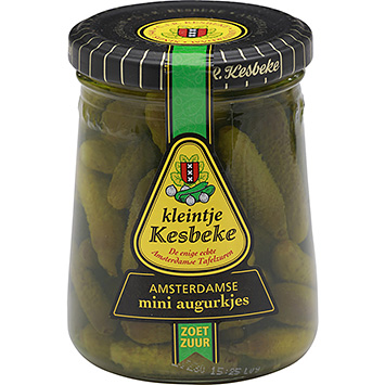 Kesbeke Kleintje' pepino em vinagre de Amesterdão 235ml