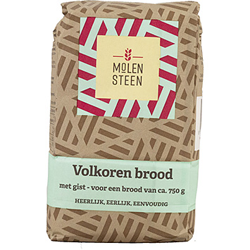 Molensteen Mix for whole wheat bread 500g