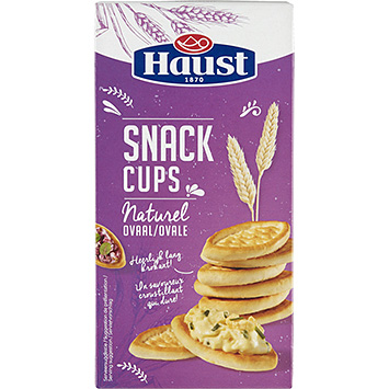 Haust Snack cups oval 130g
