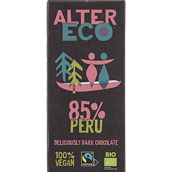 Alter Eco 85% Peru 100g