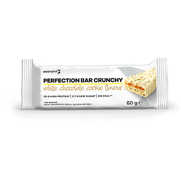 Body & Fit Perfection bar crujiente galleta de chocolate blanco 60g