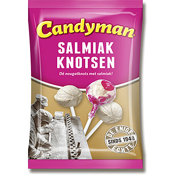 Candyman Clubes Salmiak 140g