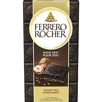 Ferrero Rocher Tablete de chocolate negro e avelã 90g