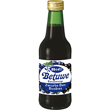 Hero Betuwe berry juice, black currant and blueberry 250g