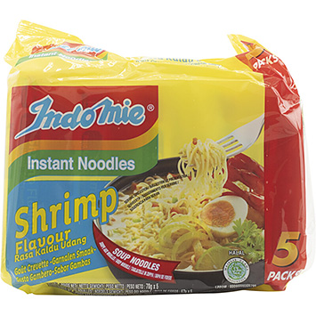 Indo mie Instant noodles shrimp flavour 350g