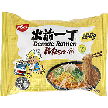 Nissin Fideos Orientales (noodles) Damae ramen miso 100g
