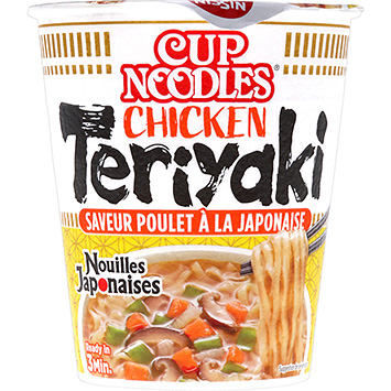 Nissin Cup noodles frango teriyaki 67g