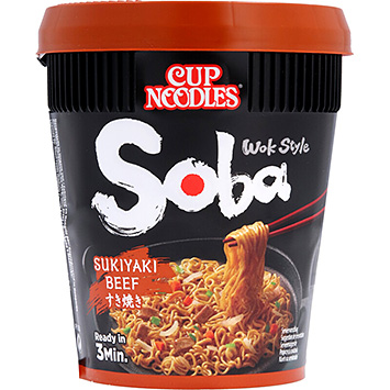Nissin Tagliatelle di soba manzo sukiyaki 89g