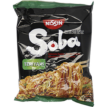 Nissin Fideos Orientales (noodles) Teriyaki bolsa 110g