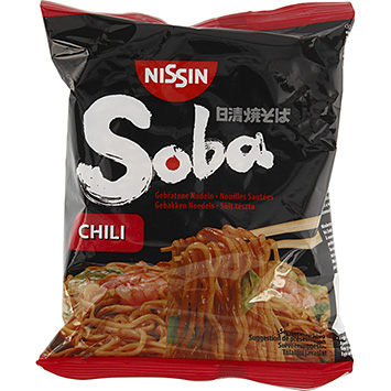 Nissin Fideos Orientales (noodles) chile soba bolsa 111g