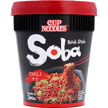 Nissin Nudeln Soba Cup, Chili 90g