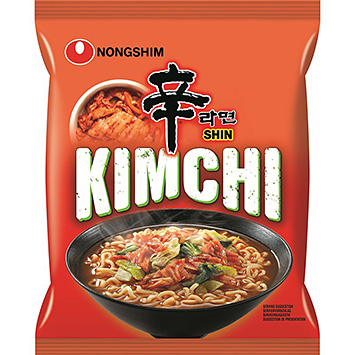 Nongshim Noodles kimchi Coreano 120g