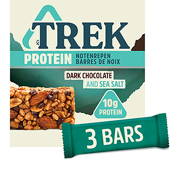 Trek Protein-Nuss-Riegel dunkle Schokolade Meersalz 150g