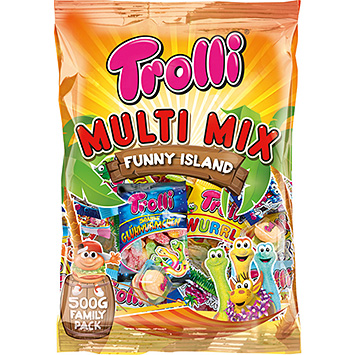 Trolli Ilha engraçada multi mix 500g