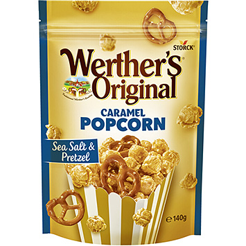 Werther's Original Karamell popcorn havssalt & kringla 140g