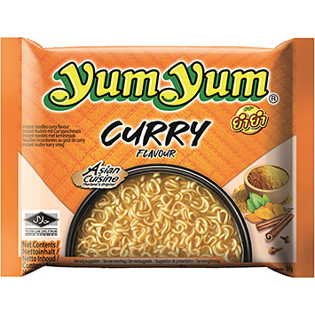 Yum Yum Noodles istantaneo al gusto di curry 60g