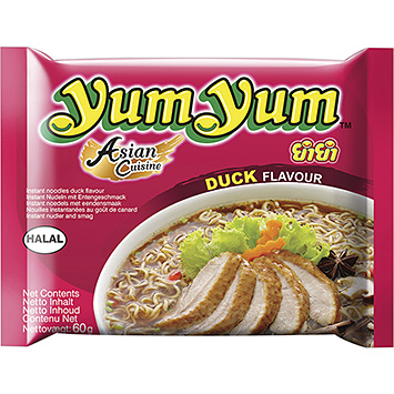 Yum Yum Duck flavour instant noodles 60g