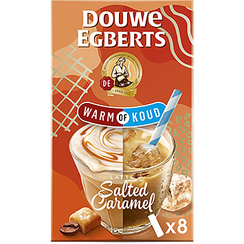 Douwe Egberts Caramelo salgado com leite quente ou frio 143g