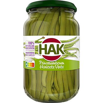 Hak Haricots verts extra fins 340g