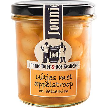 Jonnie & Oos Apple syrup balsamic onions 350ml