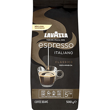 Lavazza Café de grão expresso Italiano clássico 500g