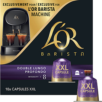 L'OR Cápsulas de café Barista double lungo XXL 104g
