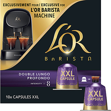 L'OR Café en cápsulas Barista doble lungo XXL 104g