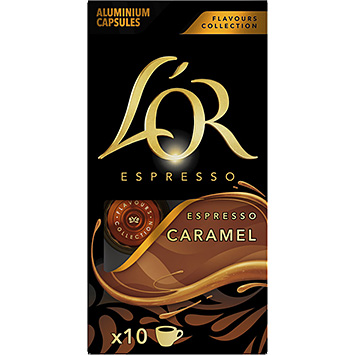 L'OR Café capsules expresso caramel 52g