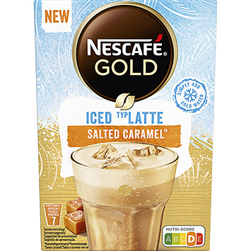 Nescafé Café instantáneo con caramelo salado helado 101g