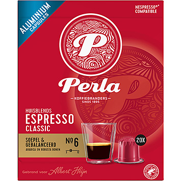 Perla Café en cápsulas de espresso clásico 100g