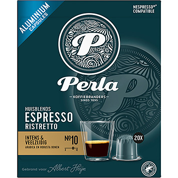 Perla Cápsulas de expresso ristretto 100g