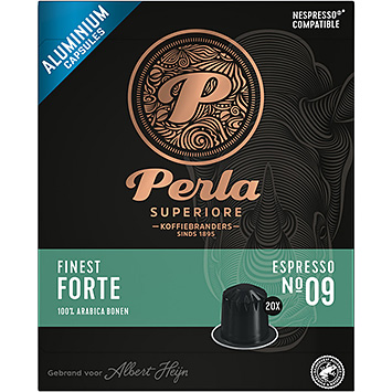 Perla Superiore finaste espresso forte kaffekapslar 100g