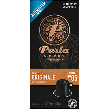 Perla Café capsules lungo originales les plus fines de Superiore 50g