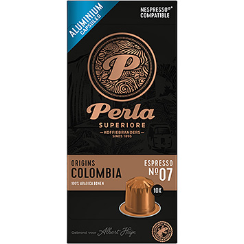 Perla Superiore Origins Colombia espressokapsler 50g