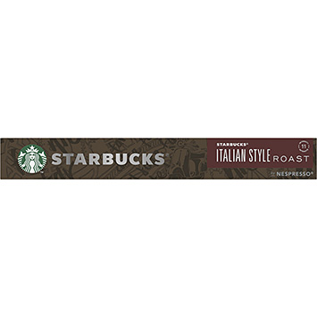 Starbucks Nepresso Italian coffee cups 56g