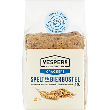 Yespers Crackers Spelt & Bierbostel 175g