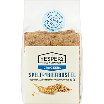 Yespers Crackers with spelt & brewers' grains 175g