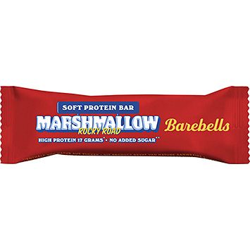 Barebells Barrita de proteína blanda marshmallow rocky road 55g