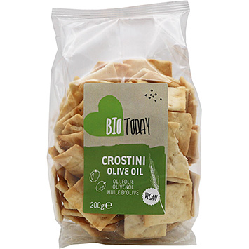 BioToday Crostinis à l'huile d'olive 200g