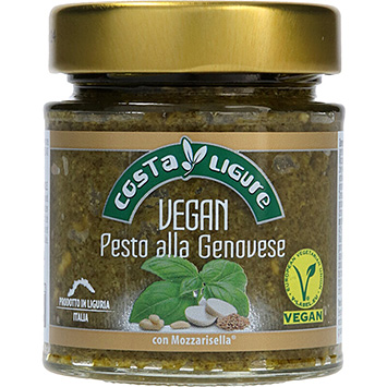 Costa Ligure Pesto vegano mussarela genovesa 135g