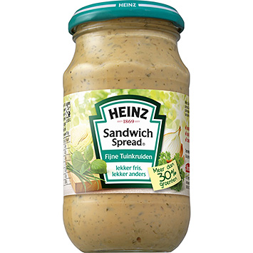 Heinz Sandwich spread fijne tuinkruiden 300g